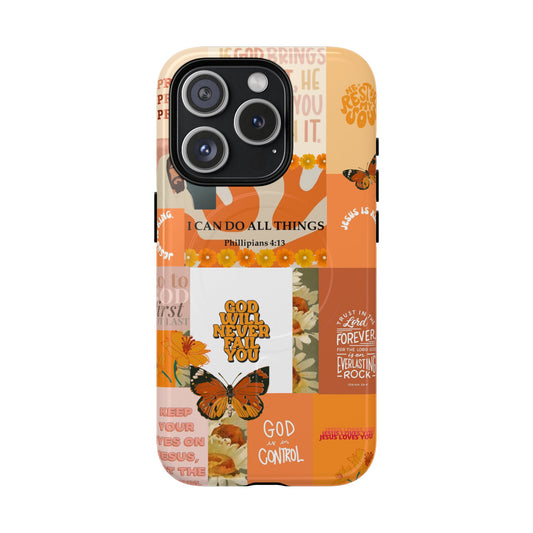 God Is In Control Magnetic Phone Case