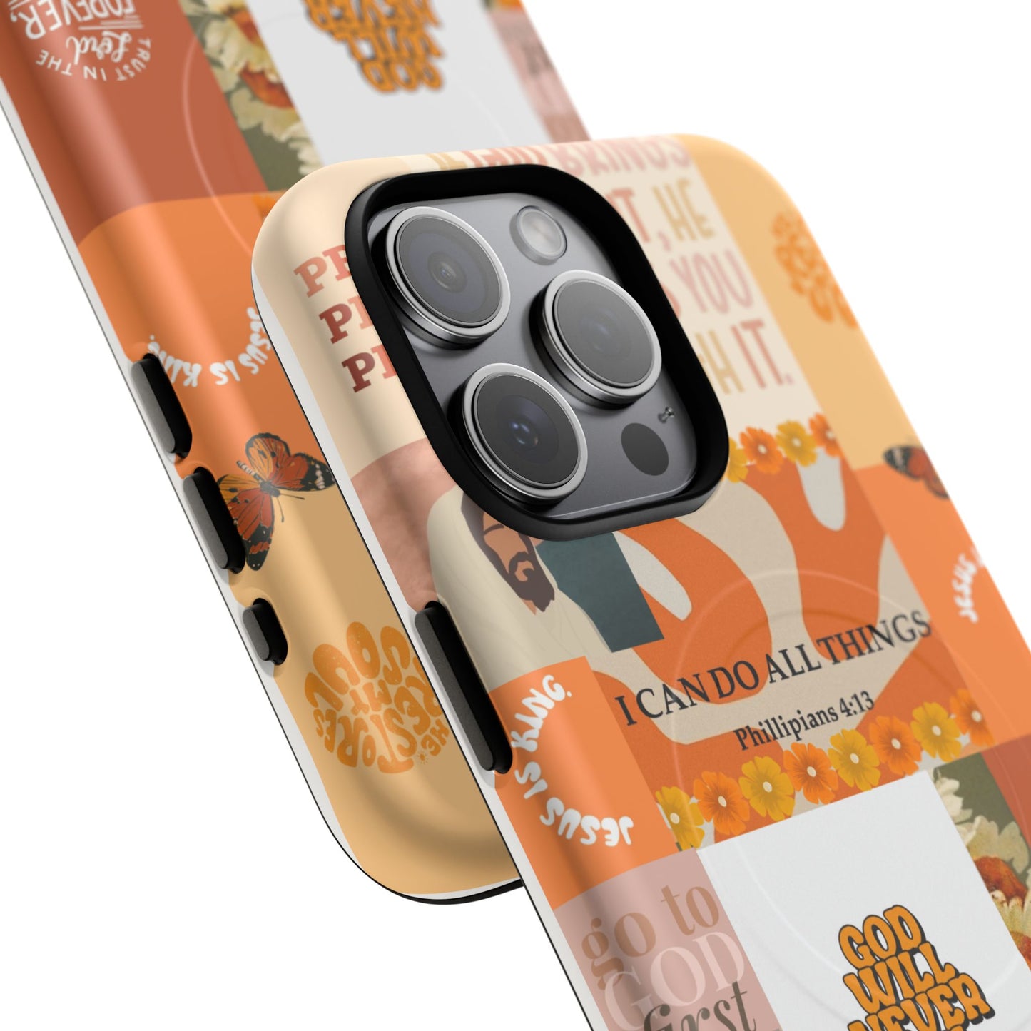 God Is In Control Magnetic Phone Case