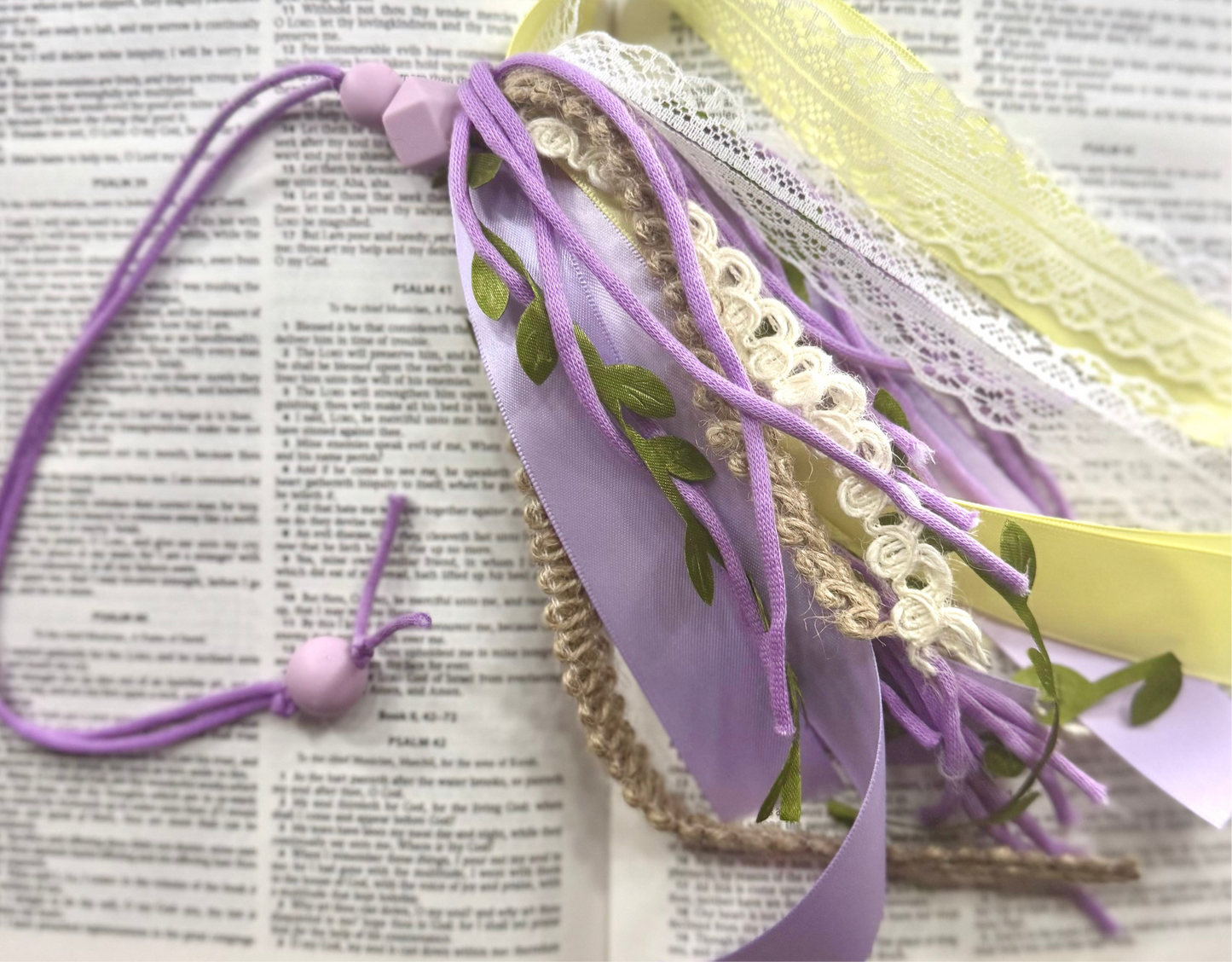 Yarn Tassel Bookmarks