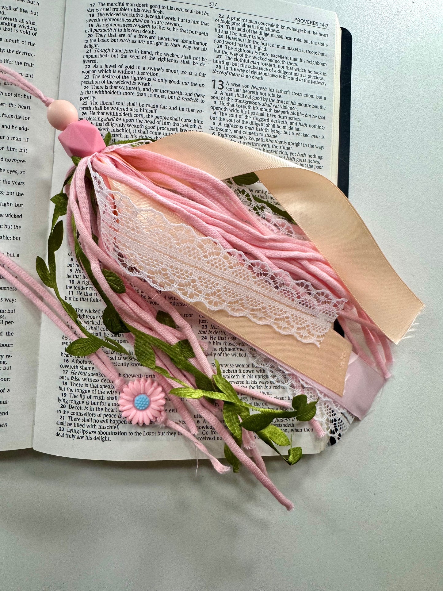Yarn Tassel Bookmarks